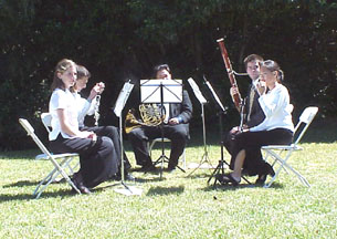 The Ceremony Begins: Music (Jenny, Allen, Geoffrey, Eric, Anna)