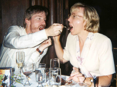 Tom and Sue cross-feeding